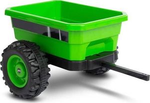 Toyz Traktor na akumulator z przyczepką Caretero Toyz Hector akumulatorowiec + pilot - zielony 9