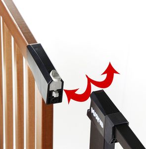 Max4b Bramka barierka ochronna zabezpieczająca drzwi schody Easy 4w1 rozporowa do 103 cm 5