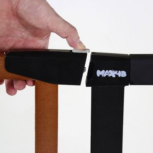 Max4b Bramka barierka ochronna zabezpieczająca drzwi schody Easy 4w1 rozporowa do 103 cm 7