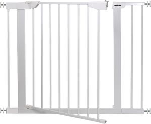 Max4b Bramka ochronna zabezpieczająca schody do 103 cm - biała 4