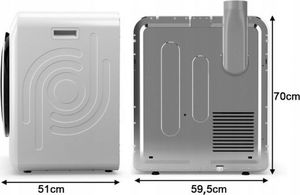 Suszarka do ubrań Costway EP24458DE 6