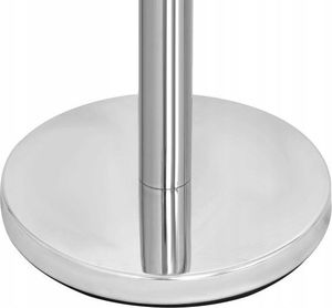 Costway Słupki odgradzające z czerwoną taśmą zestaw 4 szt. 6