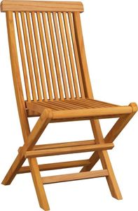 vidaXL Krzesła ogrodowe z poduszkami taupe, 8 szt., lite drewno tekowe 3