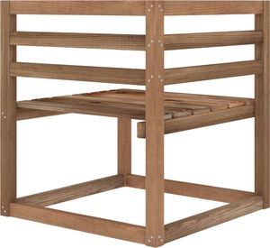 vidaXL Ogrodowa sofa 3-os. z palet z jasnozielonymi poduszkami sosna 7