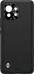 Baseus Baseus Alloy Leather etui Xiaomi Mi 11 WIXM11-01 Czarne 2