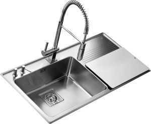 Zlewozmywak Teka Frame 1B 1D Plus (k. prawa) stal polerowana (40180510) 2