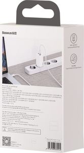 Ładowarka Baseus GaN Lite 1x USB-A 1x USB-C 3 A (CCGAN2L-B02) 6