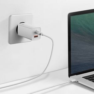 Ładowarka Baseus GaN Lite 1x USB-A 1x USB-C 3 A (CCGAN2L-B02) 10