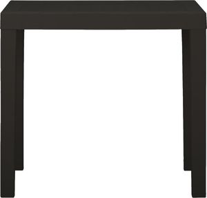 vidaXL Stolik ogrodowy, antracytowy, 79 x 65 x 72 cm, plastikowy 2