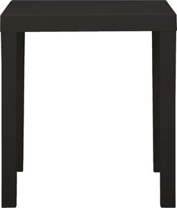 vidaXL Stolik ogrodowy, antracytowy, 79 x 65 x 72 cm, plastikowy 3