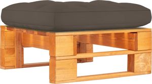 vidaXL Ogrodowy stołek z palet, impregnowane na miodowo drewno sosnowe 1