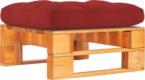 vidaXL Ogrodowy stołek z palet, impregnowane drewno sosnowe 1