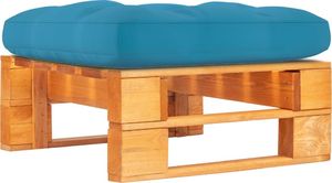 vidaXL Ogrodowy stołek z palet, impregnowane drewno sosnowe 1