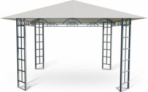 Plonos Pawilon ogrodowy beżowy, namiot 3x3m Plonos 4932 3