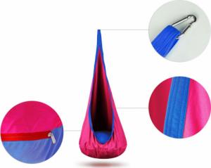 Neo-Sport Kokon fotel wiszący różowy 5