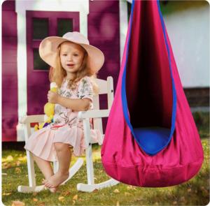 Neo-Sport Kokon fotel wiszący różowy 6