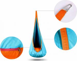 Neo-Sport Kokon fotel wiszący turkusowy 6