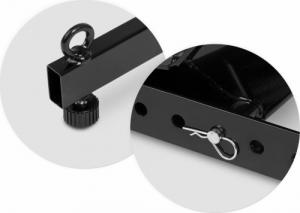 Humberg Stojak motocyklowy na przednie koło MT3 czarny 10