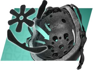 Soke Kask sportowy K1 czarny r. XS 10