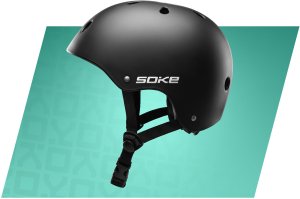 Soke Kask sportowy K1 czarny r. XS 5