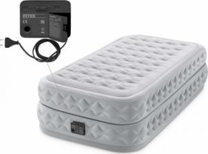 Intex Materac dmuchany z wbudowaną pompką jednoosobowy INTEX 64488 4