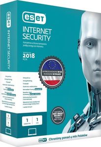 ESET Internet Security 3 urządzenia 12 miesięcy  (ESET/SOF/EIS/000/BOX 3U 12M/N) 1