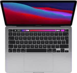 Laptop Apple Apple MacBook Pro Retina with Touch Bar Space Gray, 13.3 ", IPS, 2560 x 1600, Apple M1, 8 GB, SSD 256 GB, Apple M1 8-core GPU, W 1