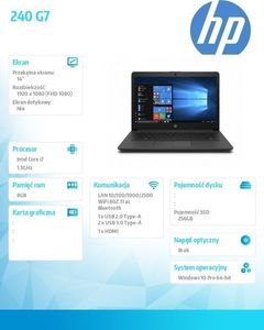 Laptop HP 240 G7 (2V0R8ES) 4