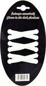 GM Świecące sznurówki białe 2