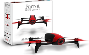 Dron Parrot Bebop 2 Czerwony + SkyController Czarny (PF726100AA) 1