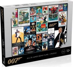 Winning Moves Puzzle James Bond 007 Posters 1000 1