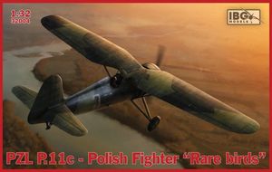 Ibg Model do sklejania IBG PZL P.11c Polish Fighter Rare Birds 1
