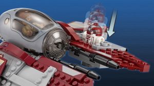 LEGO Star Wars Jedi Interceptor ObiWana 75135 4