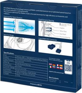 Wentylator Arctic P14 PWM PST Biało-przezroczysty (ACFAN00221A) 5