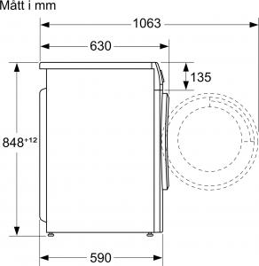 Pralko-suszarka Bosch WNA134L0SN 5