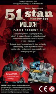 Portal Games Gra 51 Stan Master Set Moloch - Dodatek 2
