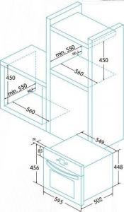 Piekarnik Edesa EOE 4520 X 2
