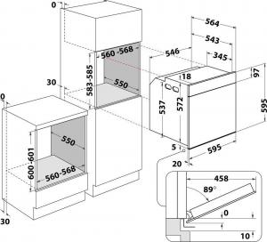 Piekarnik Hotpoint-Ariston FI4 854 C IX HA 5
