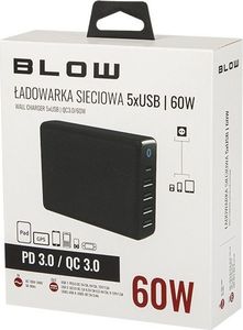 Ładowarka Blow 4x USB-A 1x USB-C 3 A (76-008#) 3