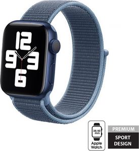 Crong Pasek sportowy Crong Nylon do Apple Watch 38/40mm (Ocean Blue) 1