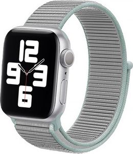 Crong Pasek sportowy Crong Nylon do Apple Watch 38/40mm (Pastel Grey) 2