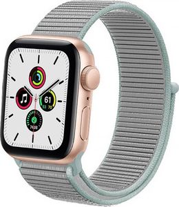 Crong Pasek sportowy Crong Nylon do Apple Watch 38/40mm (Pastel Grey) 4