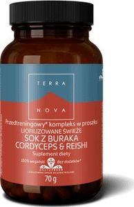 Terranova Terranova, Sok z Buraka Cordyceps & Reishi, 70g - Długi termin ważności! 1