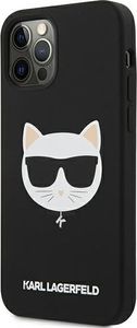 Karl Lagerfeld Karl Lagerfeld KLHCP12MSLCHBK iPhone 12/12 Pro 6,1" hardcase czarny/black Silicone Choupette 2