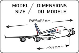 Heller Airbus A380 Air France (80436) 3