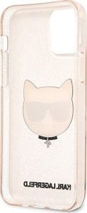 Karl Lagerfeld Karl Lagerfeld KLHCP12MCHTUGLGO iPhone 12/12 Pro 6,1" złoty/gold hardcase Glitter Choupette 7