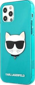 Karl Lagerfeld Karl Lagerfeld KLHCP12LCHTRB iPhone 12 Pro Max 6,7" niebieski/blue hardcase Glitter Choupette Fluo 2