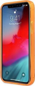 Karl Lagerfeld Karl Lagerfeld KLHCP12LCHTRO iPhone 12 Pro Max 6,7" pomarańczowy/orange hardcase Glitter Choupette Fluo 5