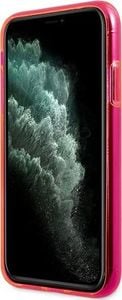 Karl Lagerfeld Karl Lagerfeld KLHCN61CHTRP iPhone 11 różowy/pink hardcase Glitter Choupette Fluo 5