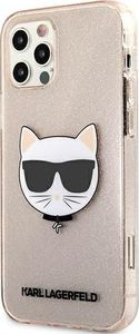 Karl Lagerfeld Karl Lagerfeld KLHCP12LCHTUGLGO iPhone 12 Pro Max 6,7" złoty/gold hardcase Glitter Choupette 2